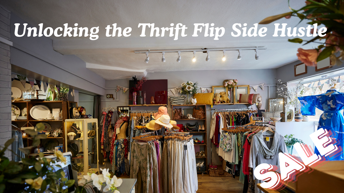 Unlocking the Thrift Flip Side Hustle: Your Guide to Reselling Clothes for Profit